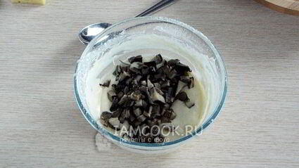 маффины с грибами