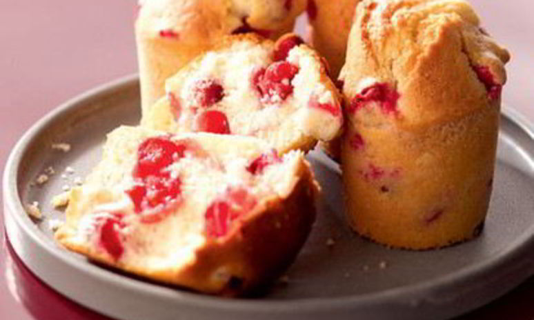 Рецепт маффинов с клюквой