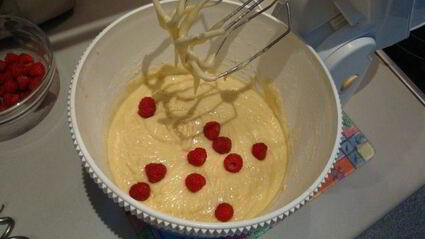 маффины с малиной