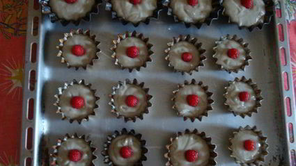 маффины с малиной