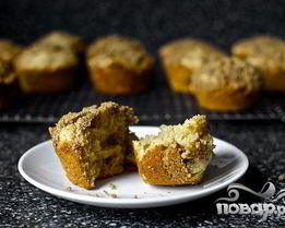 Маффины с ревенем