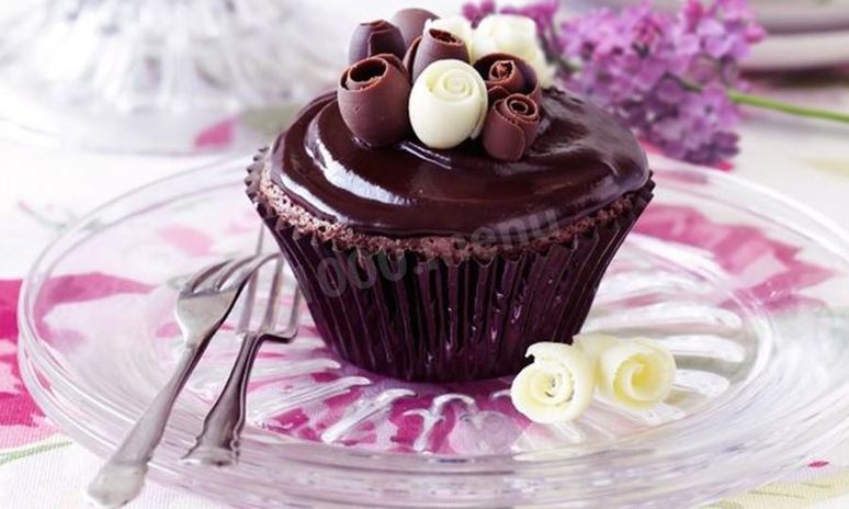 Рецепт маффинов с шоколадным ликером