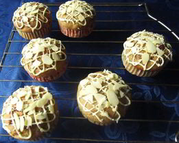 Маффины с сушеной клюквой