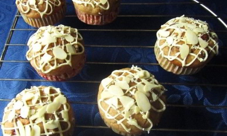 Рецепт маффинов с сушеной клюквой