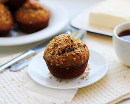 Маффины со ржаными отрубями