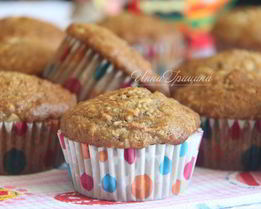 Морковно-апельсиновые маффины