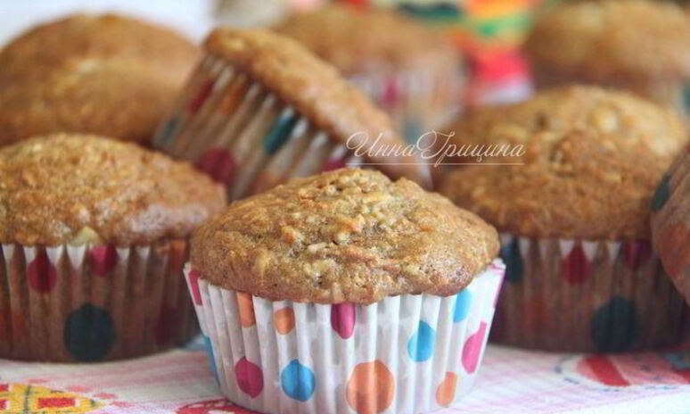 Рецепт морковна-апельсиновых маффины