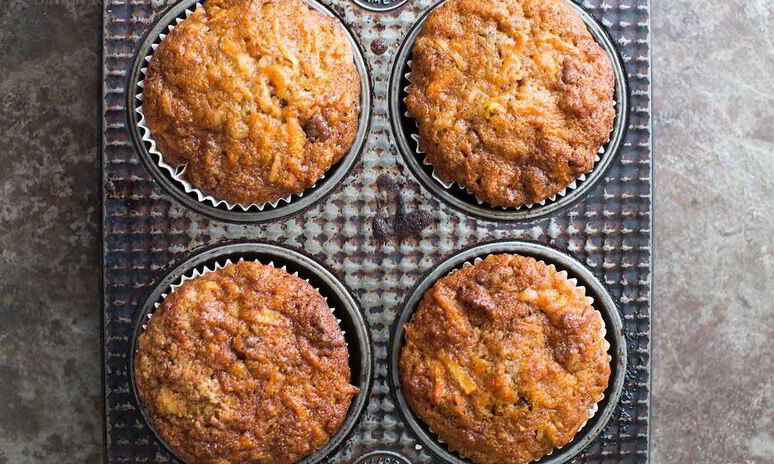 Рецепт морковного маффина