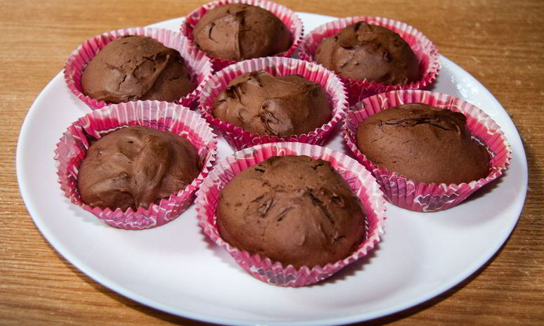 Рецепт нежных шоколадных маффинов