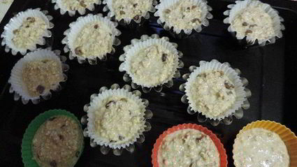 низкокалорийные овсяные маффины