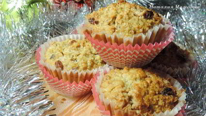 низкокалорийные овсяные маффины