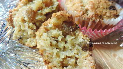 низкокалорийные овсяные маффины