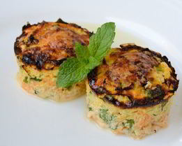 Овощные маффины