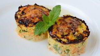 Овощные маффины