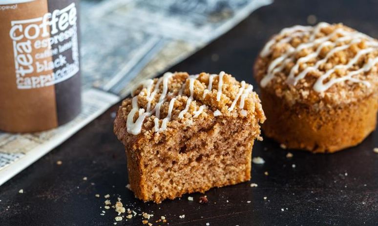 Рецепт простых маффинов с посыпкой