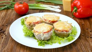 Рыбные маффины