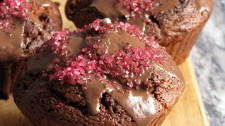 Шоколадные маффины для влюбленных