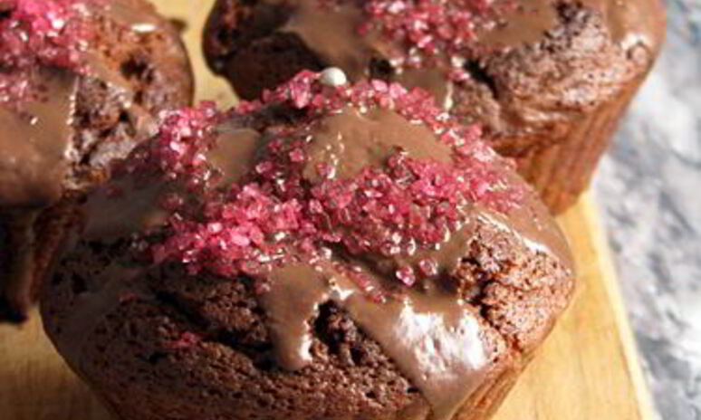 Рецепт шоколадных маффинов для влюбленных