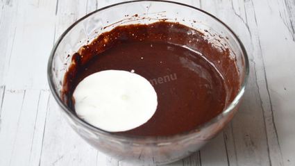 шоколадные маффины с творогом