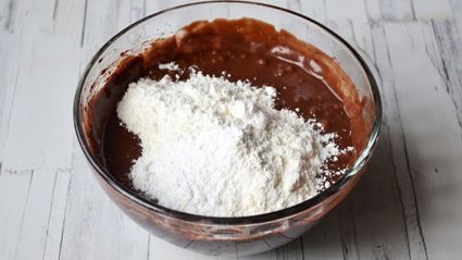 шоколадные маффины с творогом