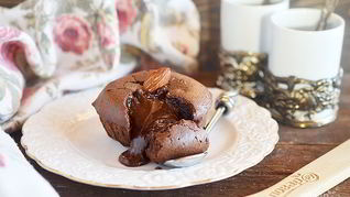 Шоколадные маффины с жидкой начинкой