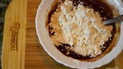 шоколадные маффины с жидкой начинкой