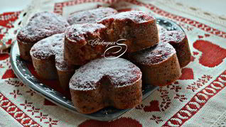 Свекольно-ореховые маффины