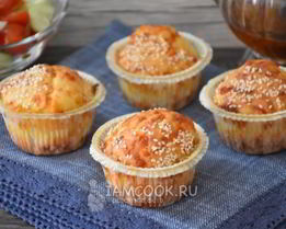 Сырные маффины