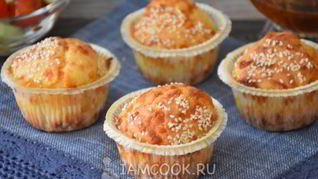 Сырные маффины