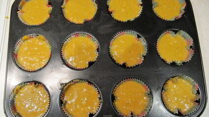 тыквенные маффины с пряностями