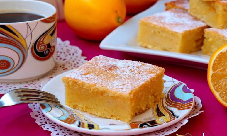 Рецепт лимонного манника