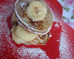 Банановые оладьи по-балинезийски