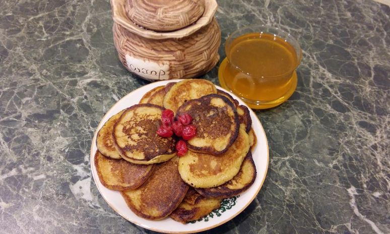 Рецепт банановых оладий с овсяной мукой