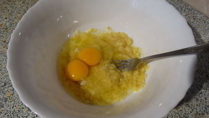 банановые оладьи