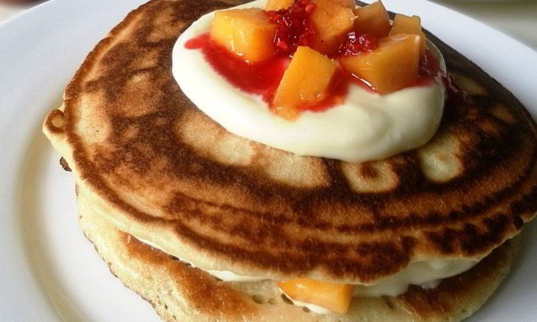 Рецепт десертных оладий