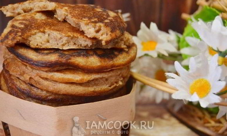 Рецепт гречневых оладий из гречневой муки