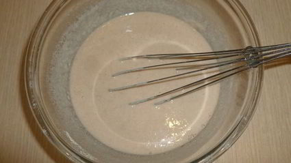 гречневые оладьи с коричными яблоками