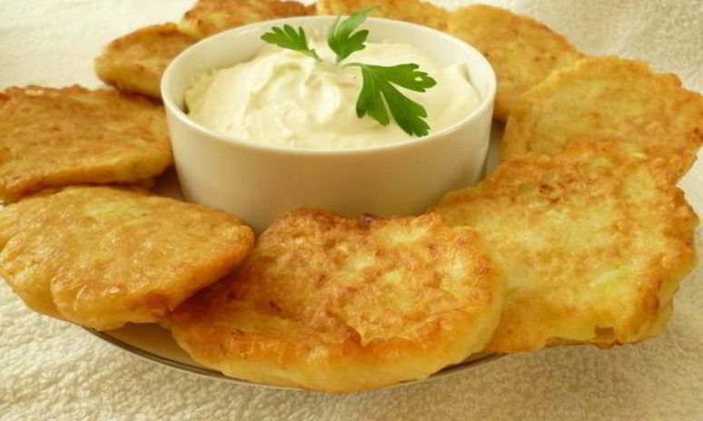 Рецепт кабачковых оладушек на кефире