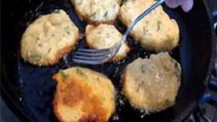 кабачковые оладьи без яиц