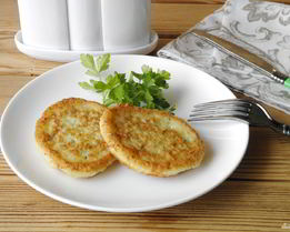 Картофельные оладьи