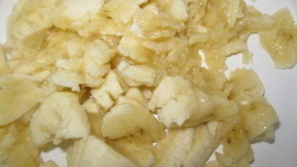 многозерновые оладьи с бананами