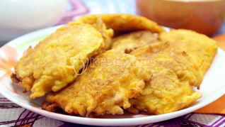 Морковные оладьи