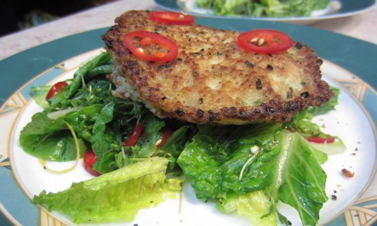 Рецепт оладушек из щучьей икры