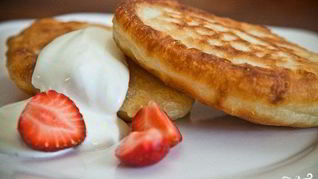 Оладушки на сыворотке