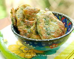 Оладушки со шпинатом