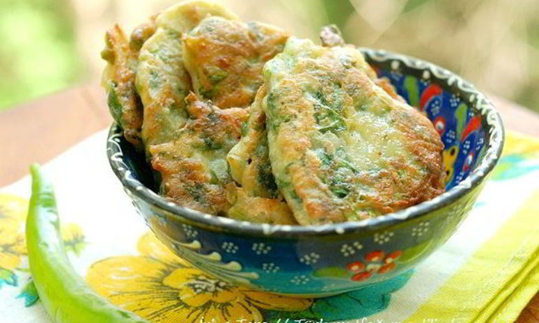 Рецепт оладушек со шпинатом