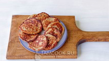 оладьи из бананов и яиц