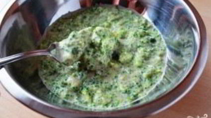 оладьи из брокколи с сыром