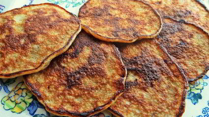 оладьи из двух продуктов