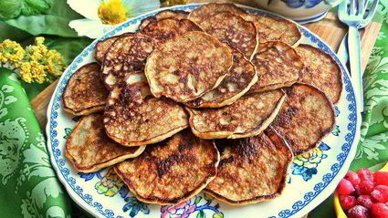 оладьи из двух продуктов